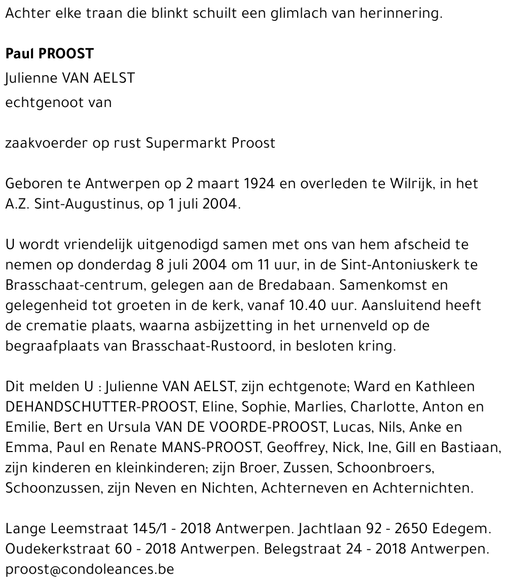 Paul Proost
