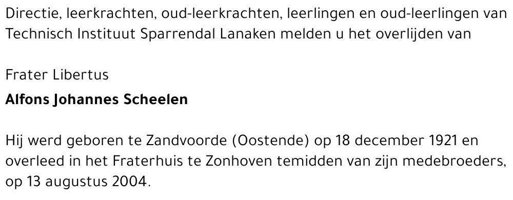 Alfons Johannes Scheelen