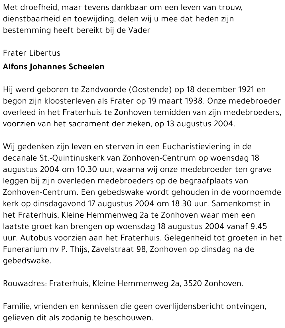 Alfons Johannes Scheelen