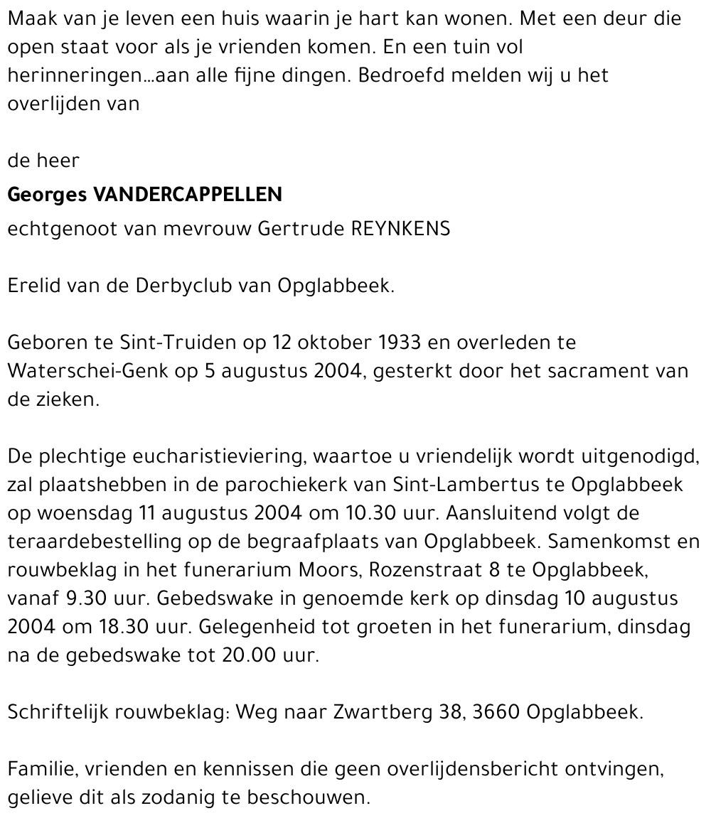 Georges Vandercappellen