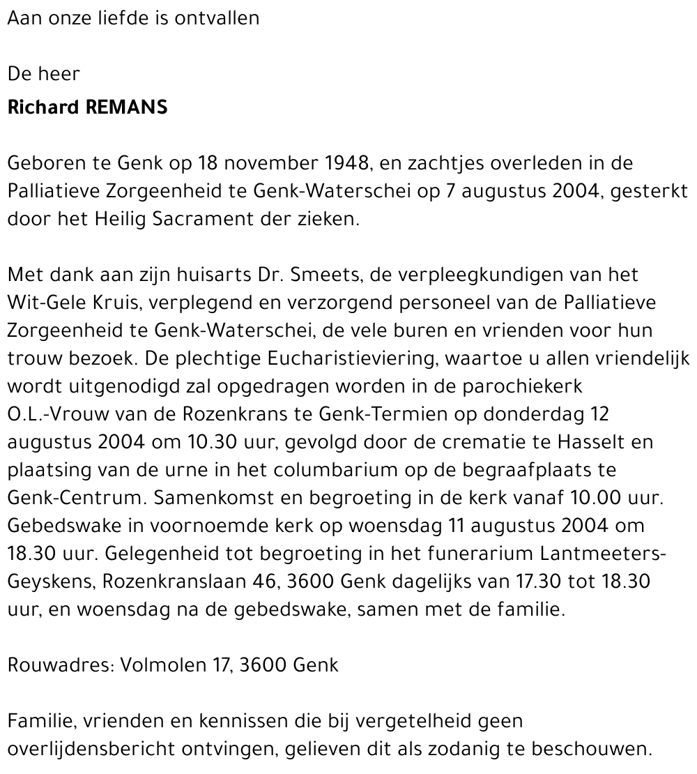 Richard REMANS