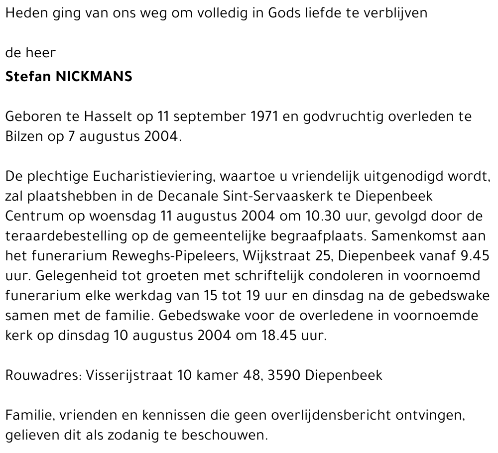 Stefan Nickmans
