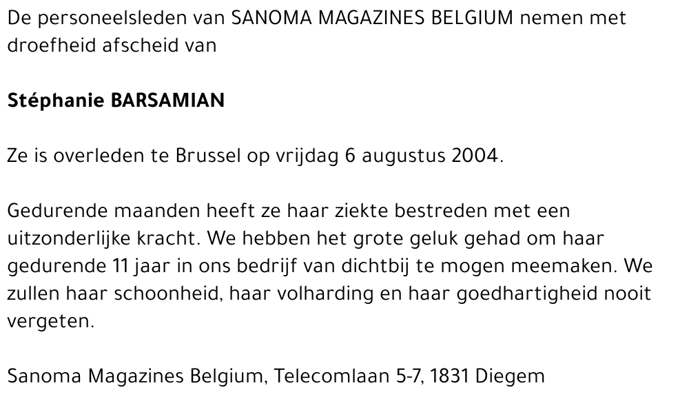 Stéphanie Barsamian