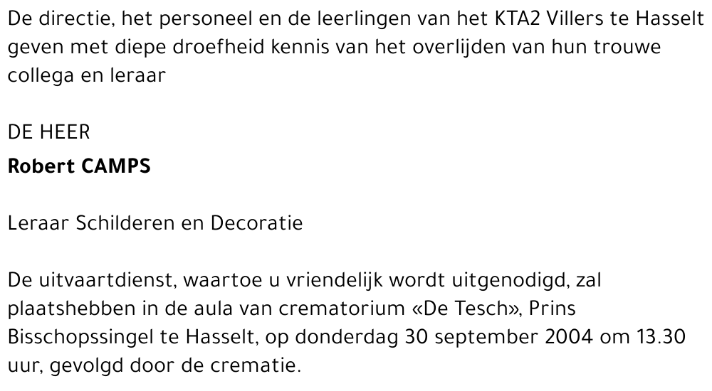 Robert Camps (school)