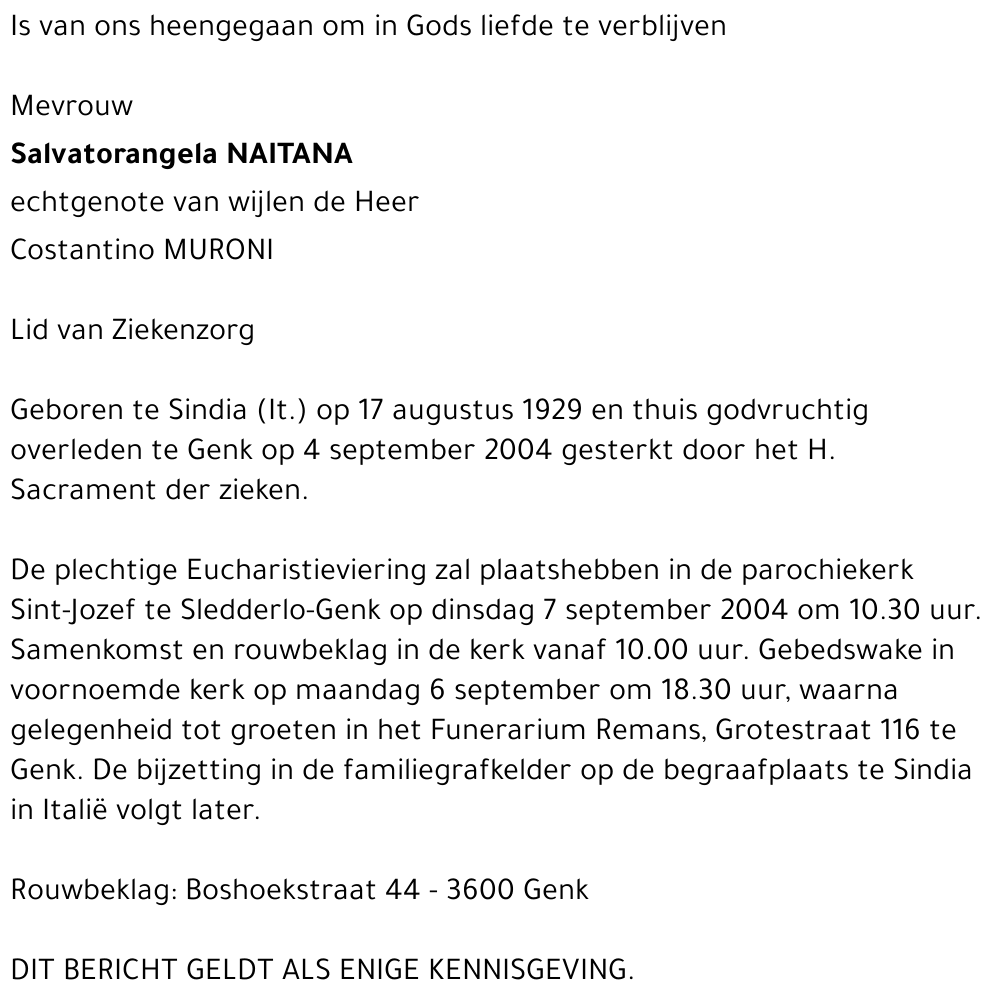 Salvatorangela Naitana