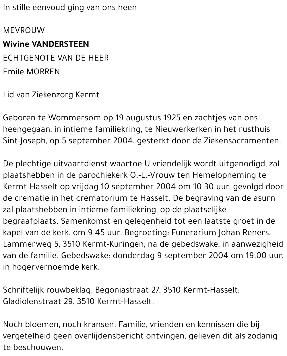 Wivine Vandersteen