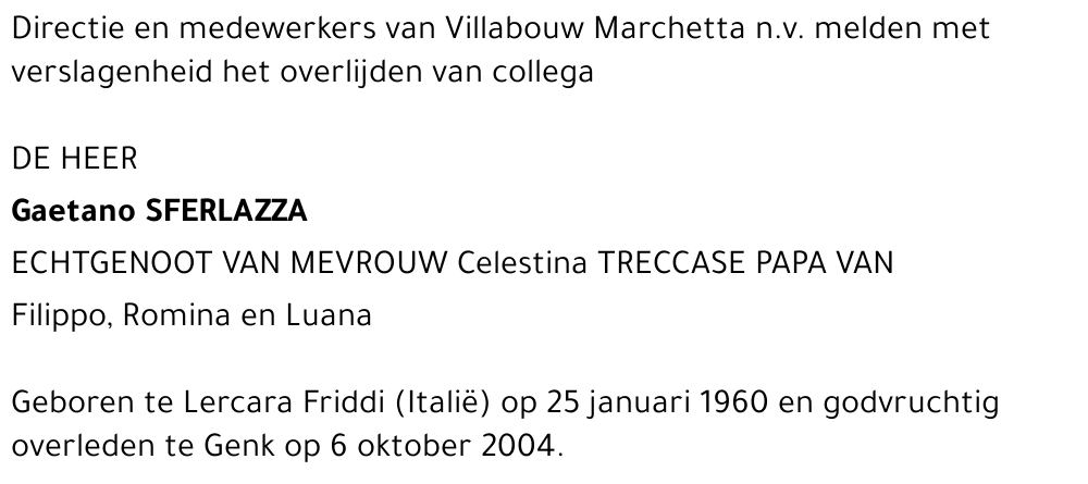 Gaetano Sferlazza (bedrijf)