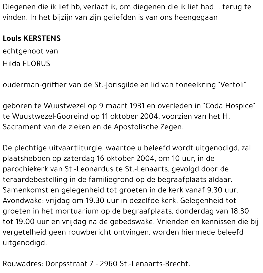 Louis Kerstens