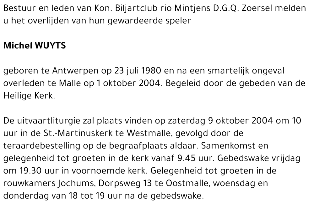 Michel Wuyts