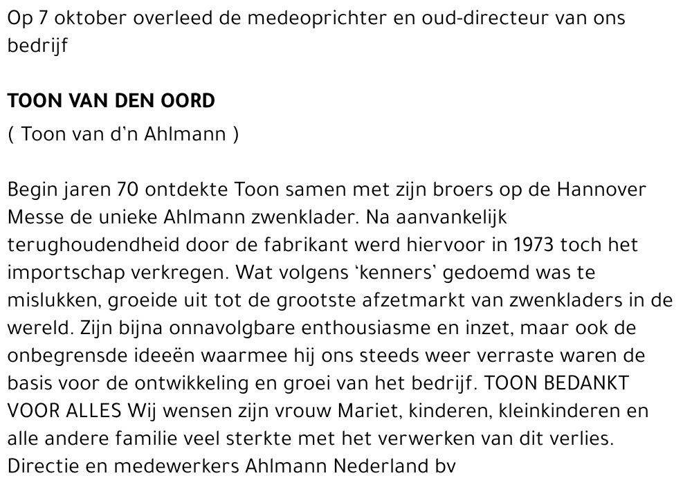 Toon van den Oord