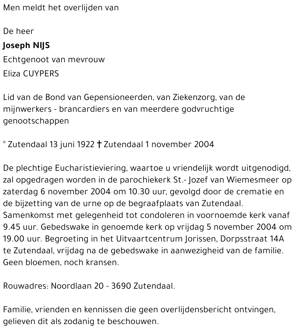 Joseph Nijs