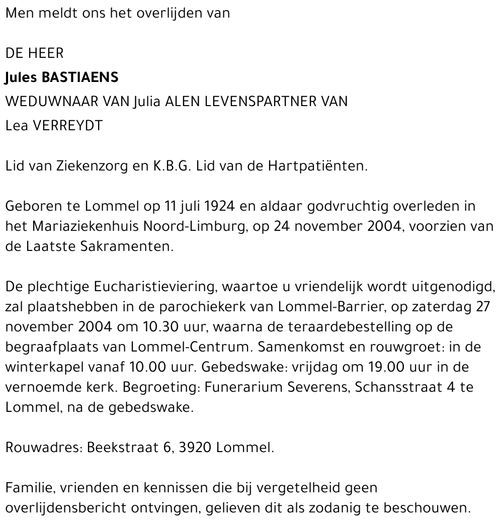 Jules Bastiaens