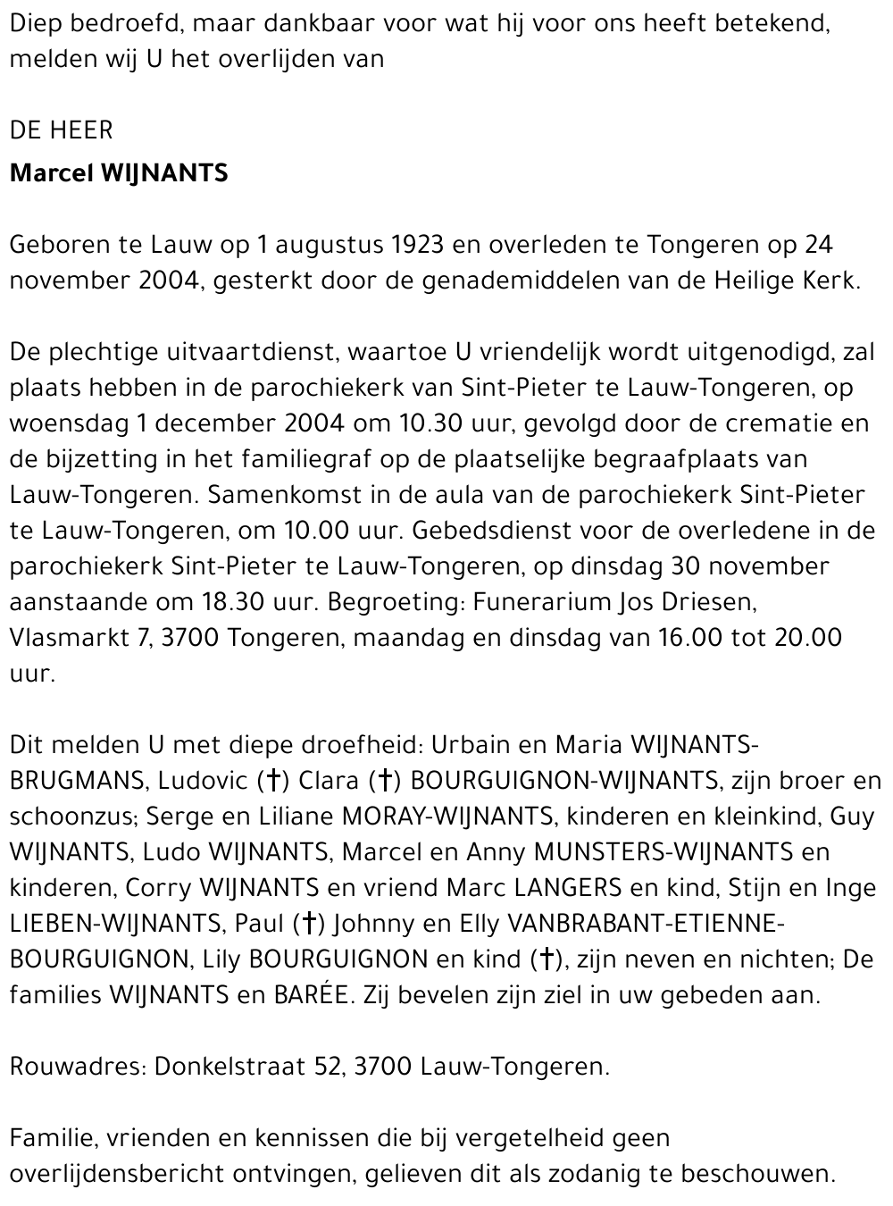 MARCEL WIJNANTS