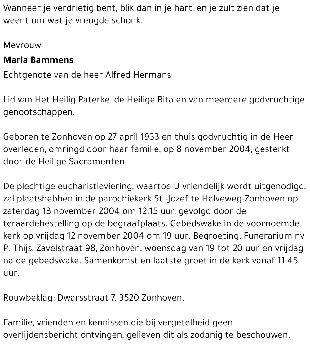 Maria Bammens