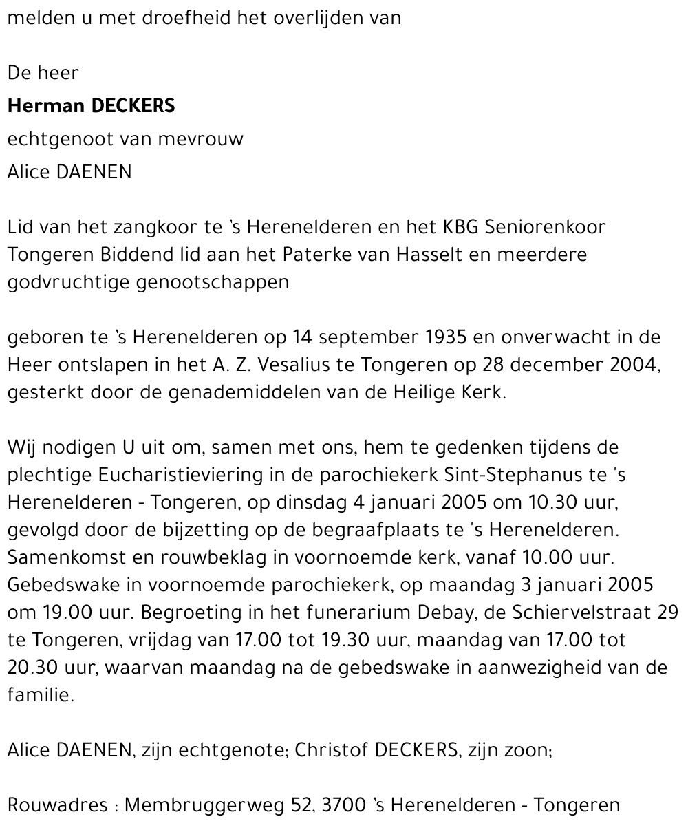 Herman Deckers