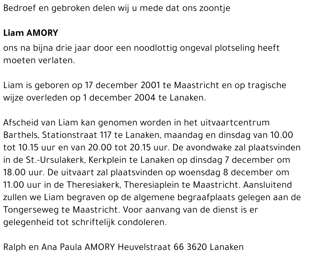 Liam Amory