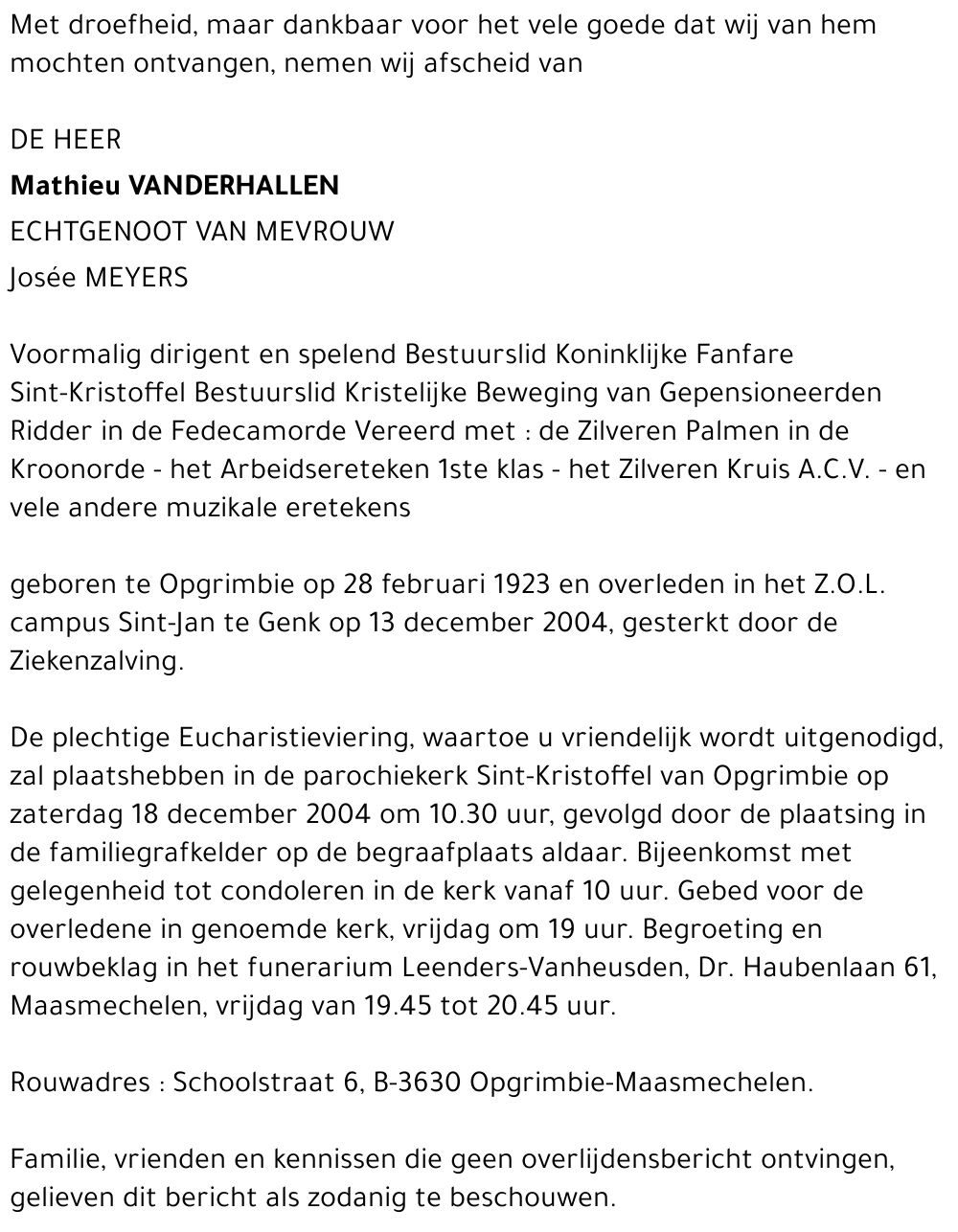 Mathieu Vanderhallen