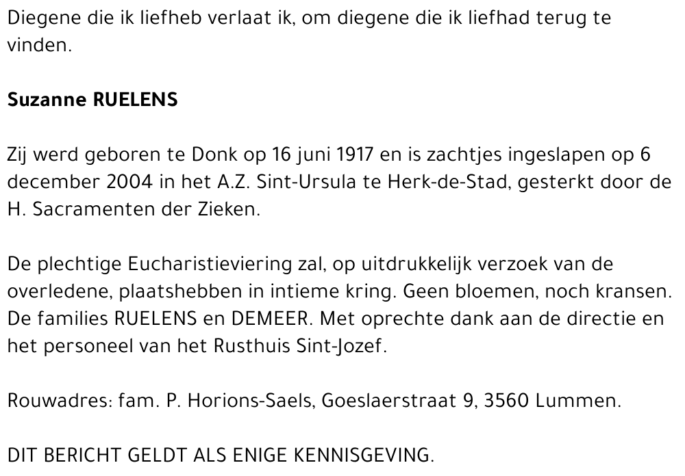 Suzanne Ruelens