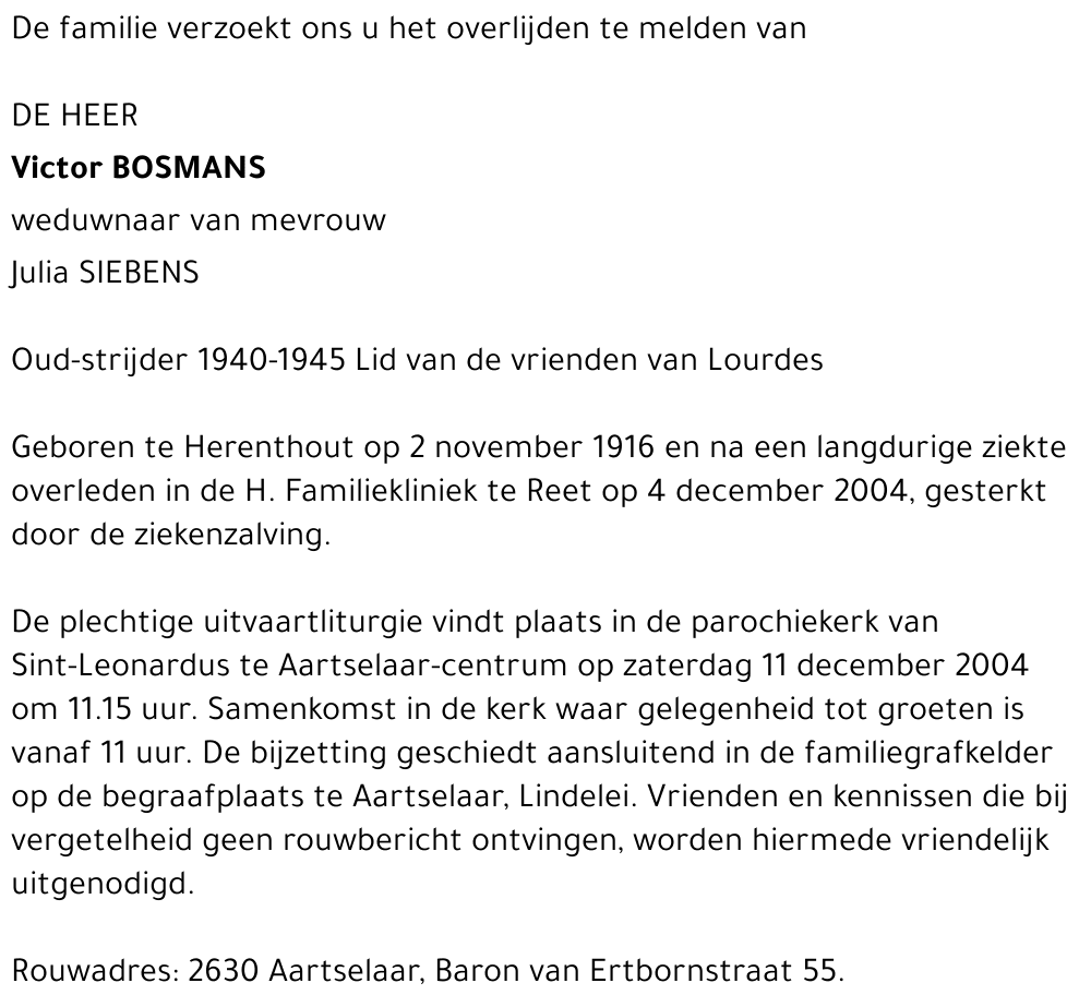 Victor Bosmans