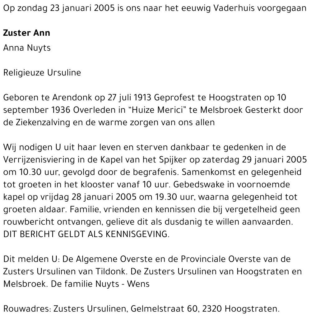 Ann Nuyts