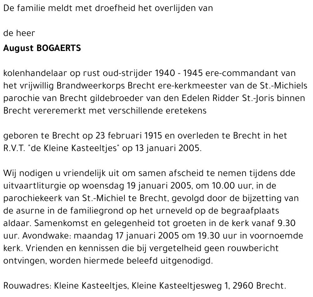 August Bogaerts