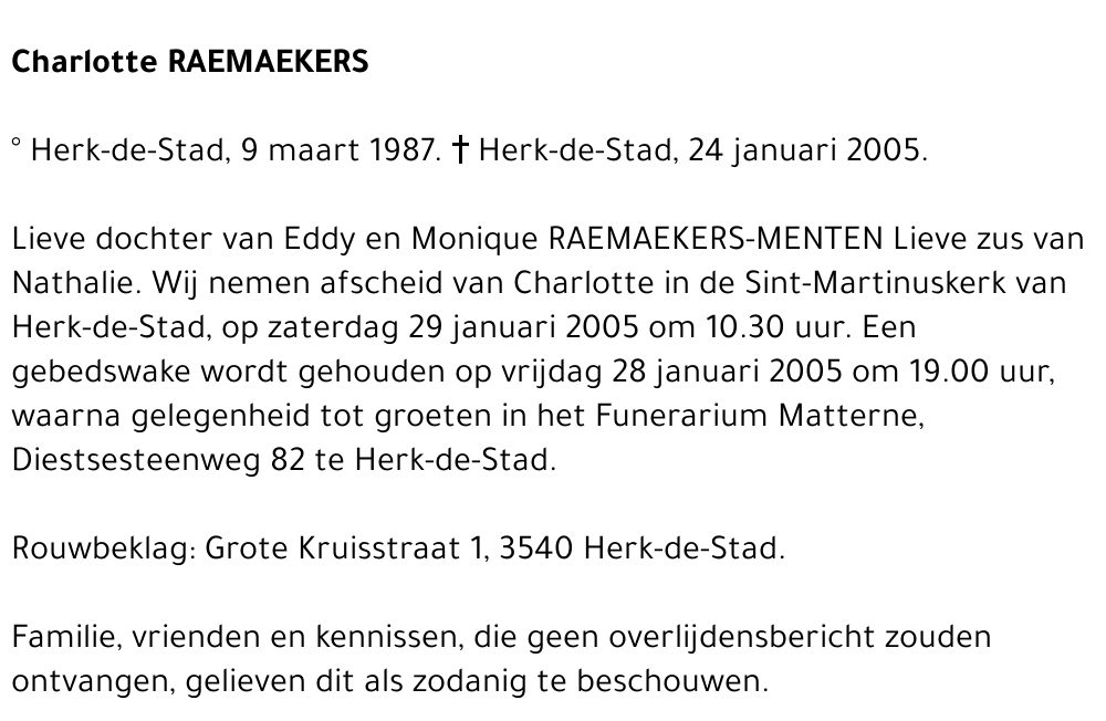 Charlotte Raemaekers