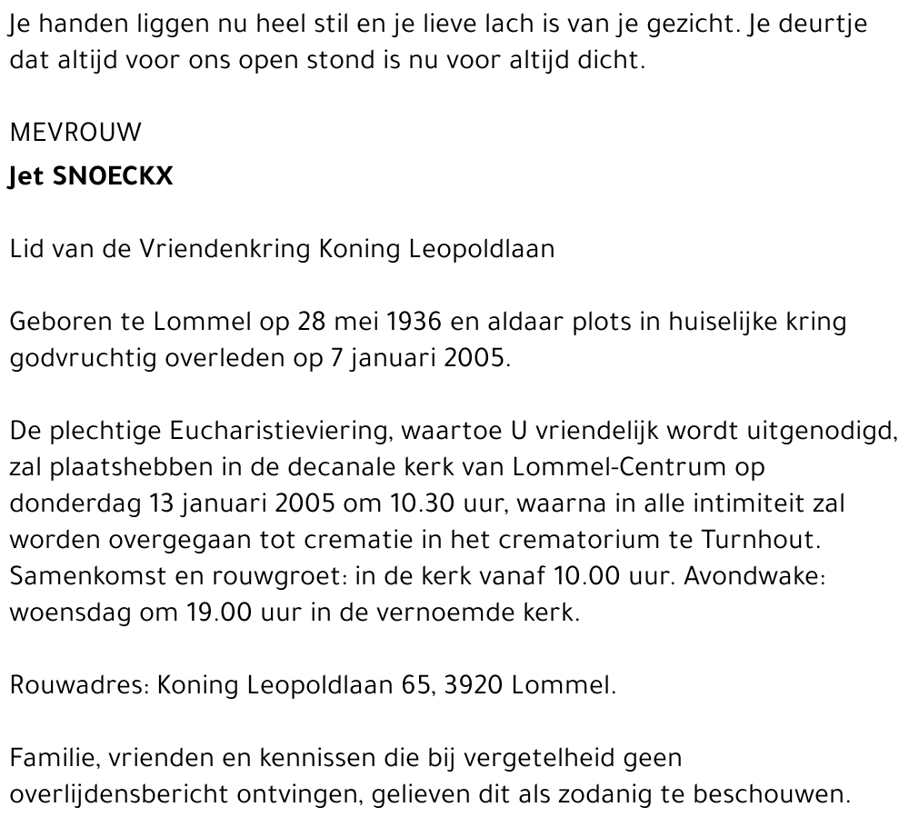 Jet Snoeckx