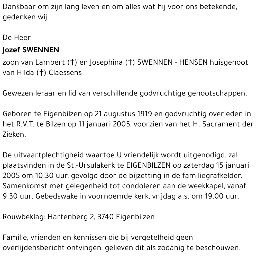 Jozef Swennen