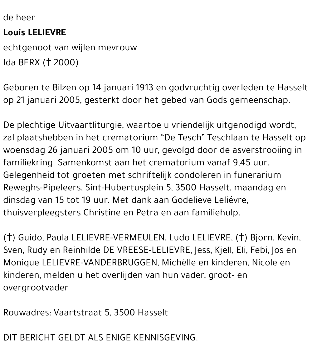 Louis Leliévre