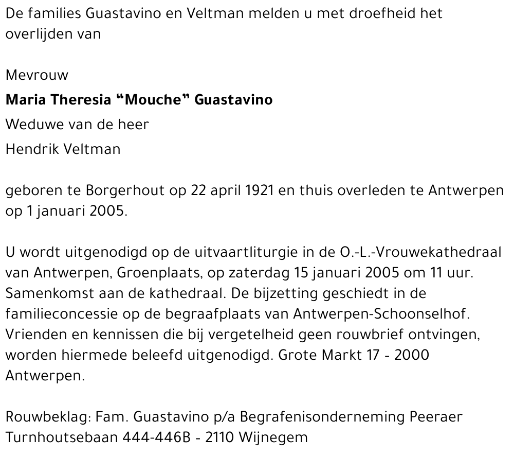 Maria Theresia Guastavino