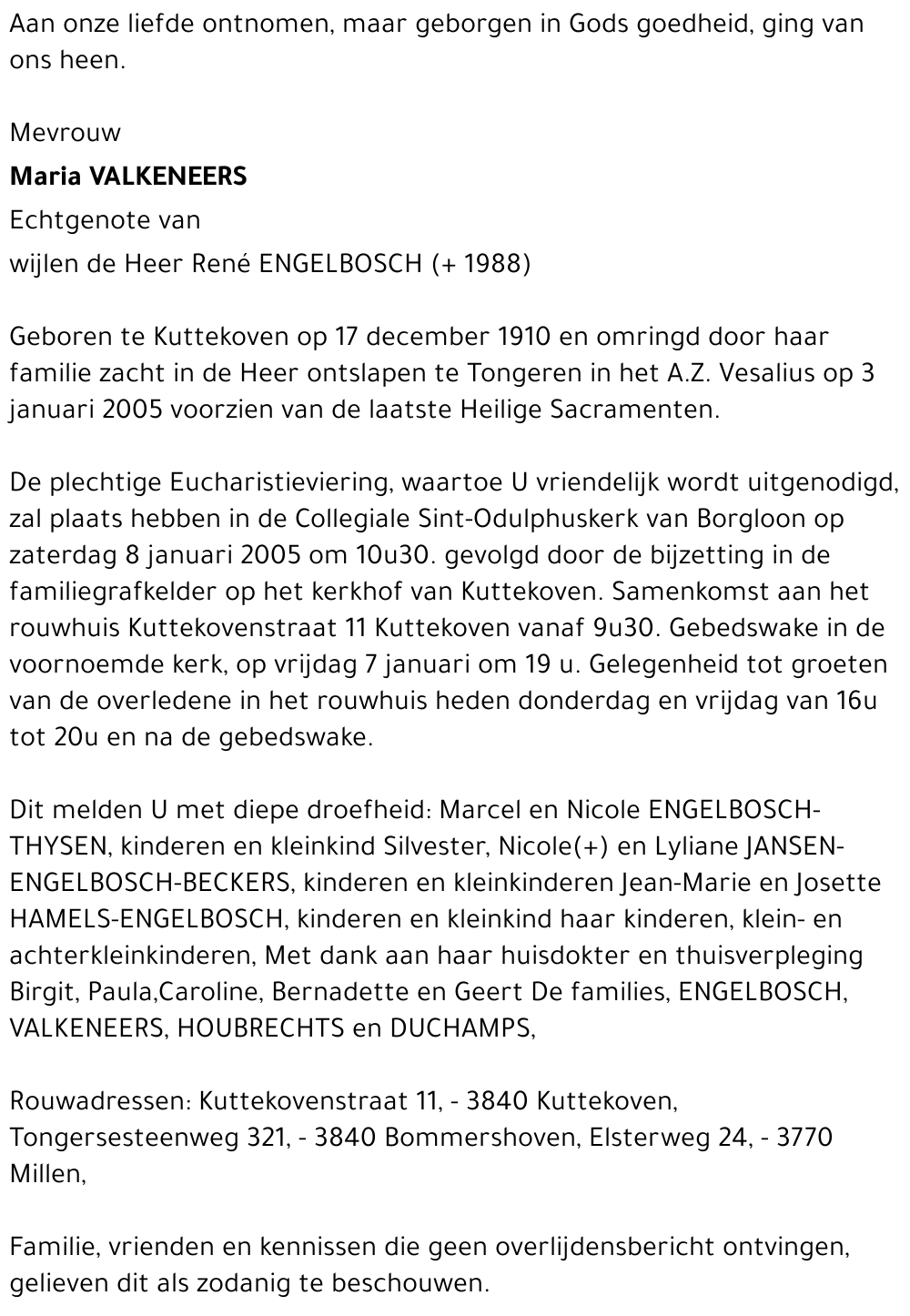 Maria Valkeneers