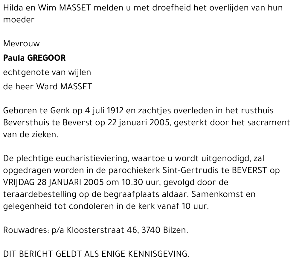 Paula GREGOOR