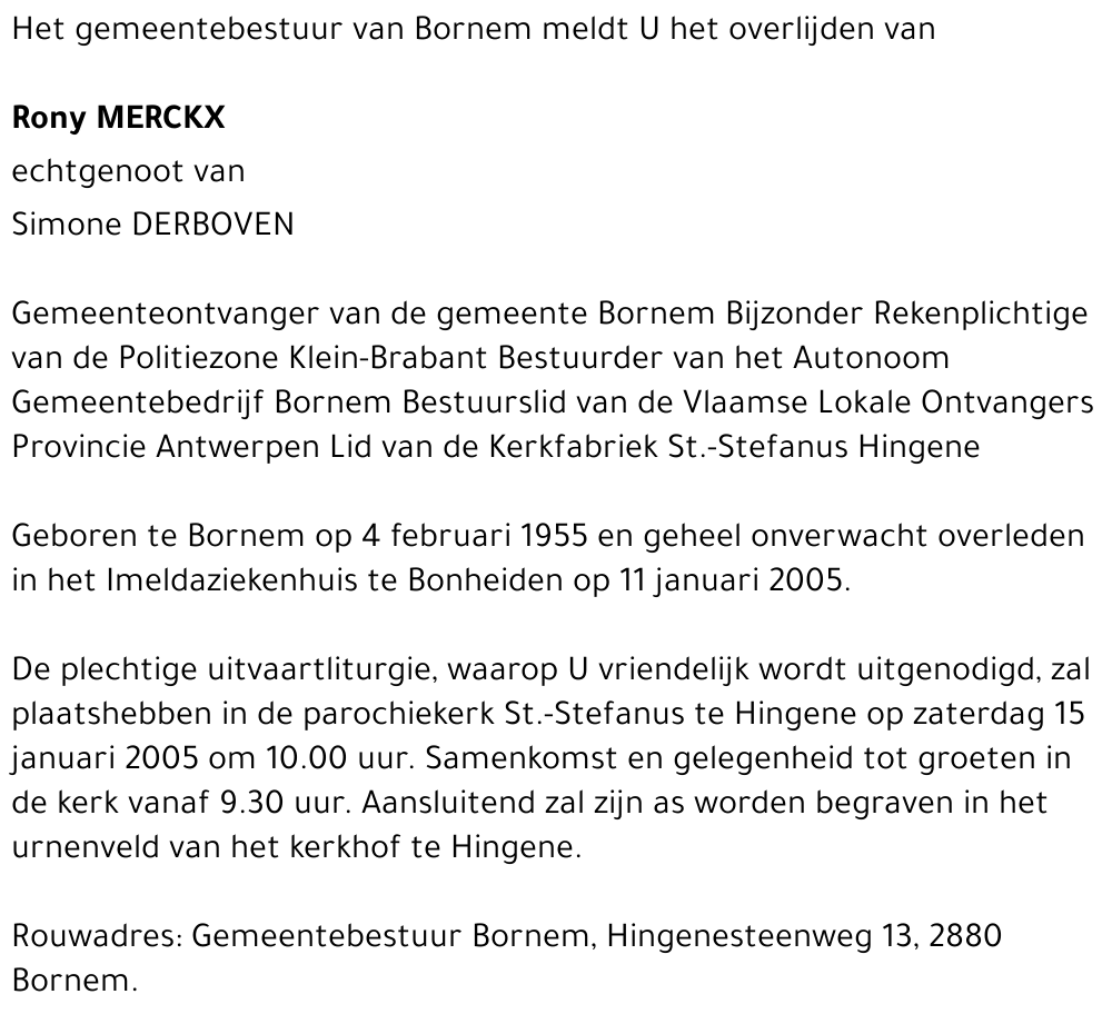 Rony Merckx