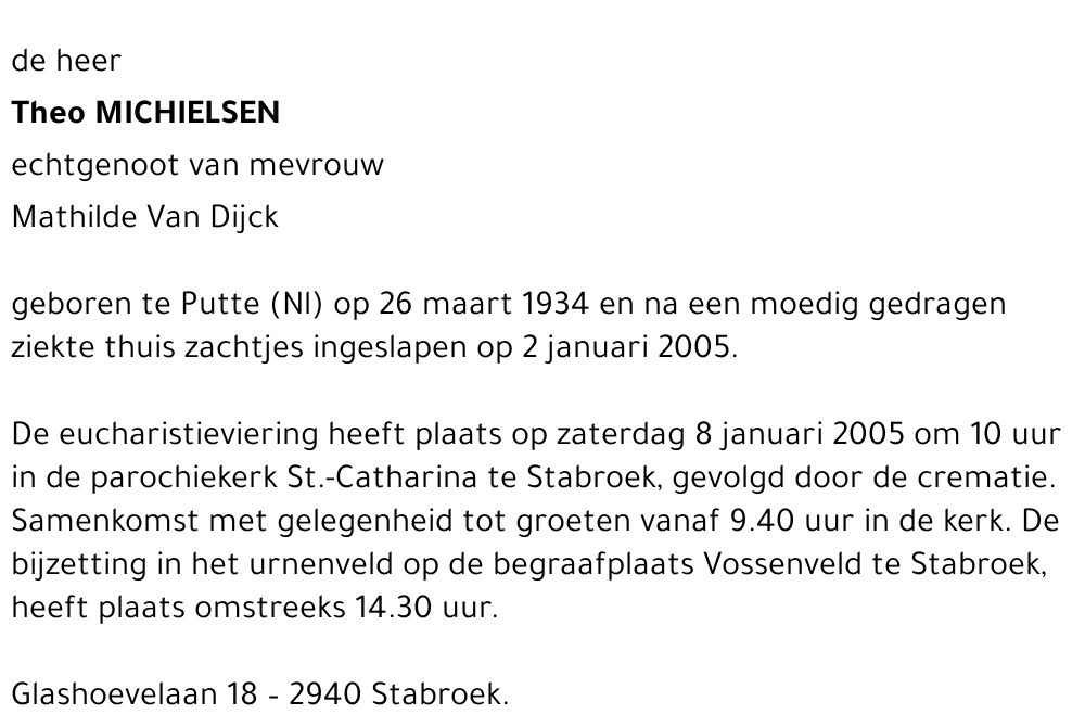 Theo Michielsen