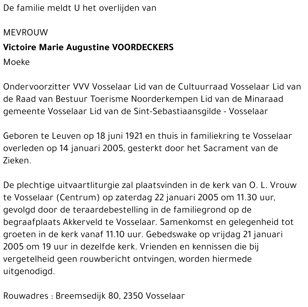Victoire VOORDECKERS