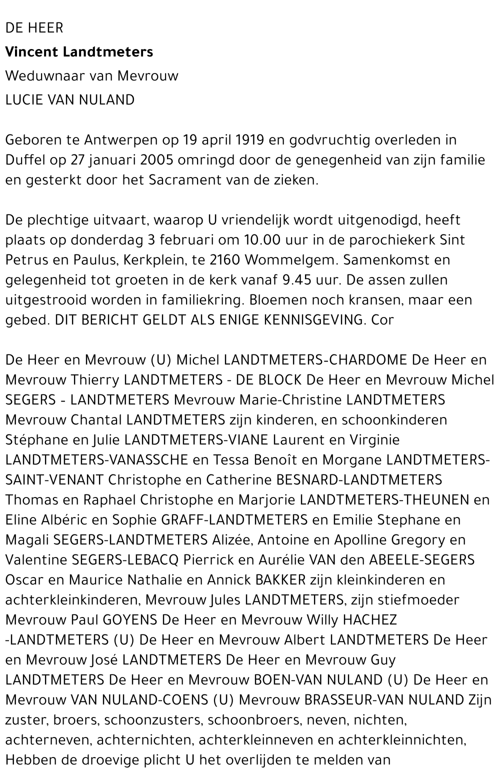 Vincent Landtmeters