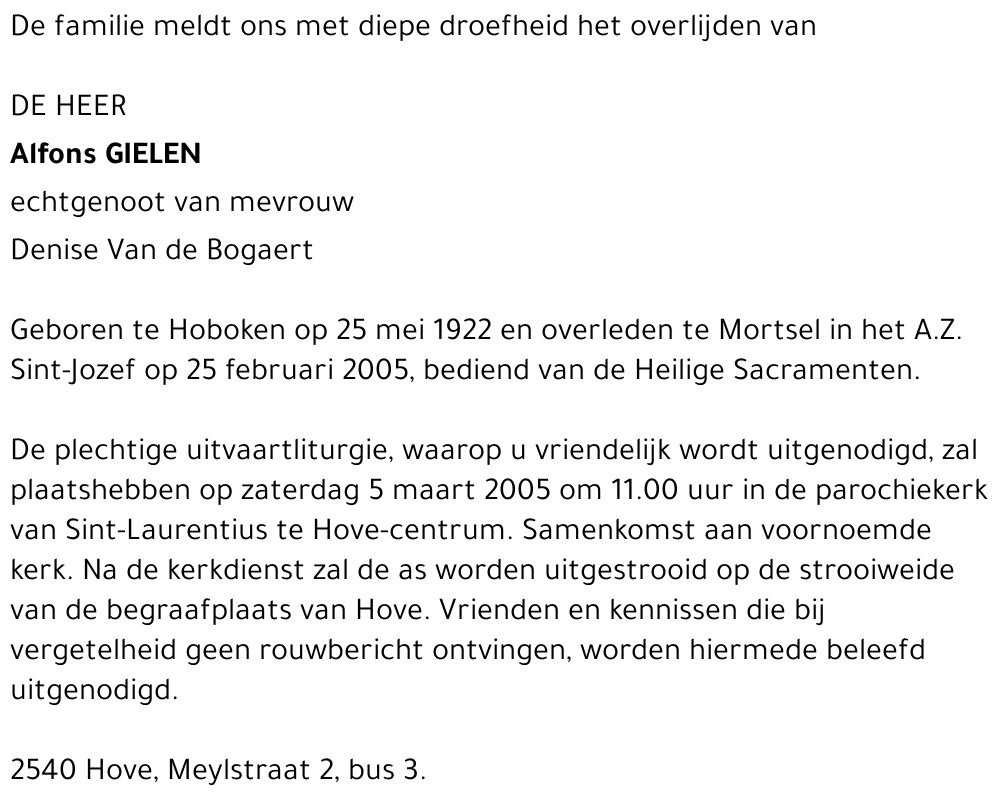 Alfons Gielen