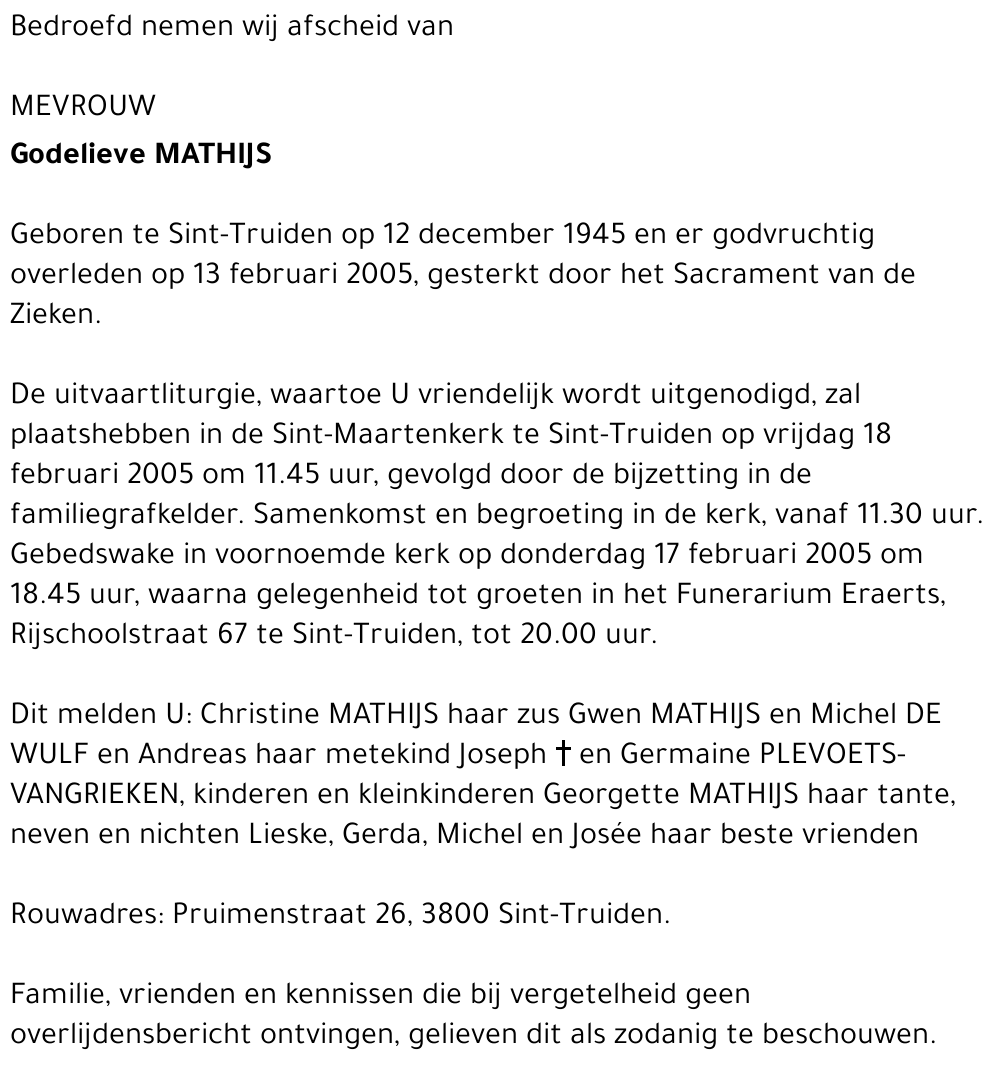 Godelieve Mathijs