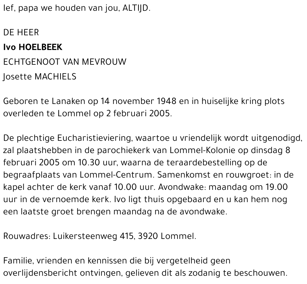 Ivo Hoelbeek
