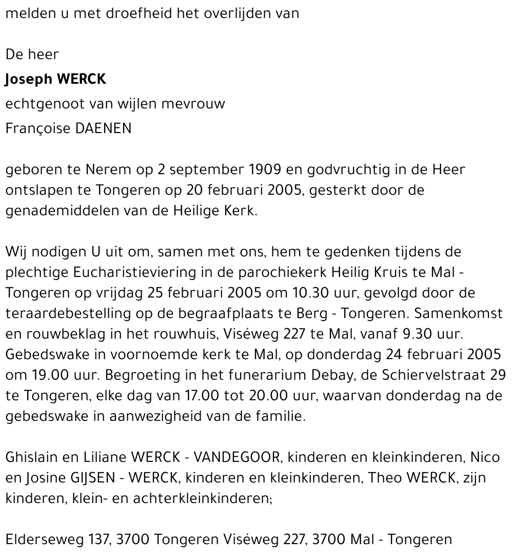 Joseph Werck