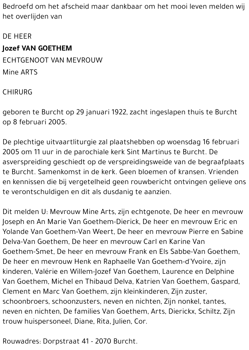 Jozef Van Goethem