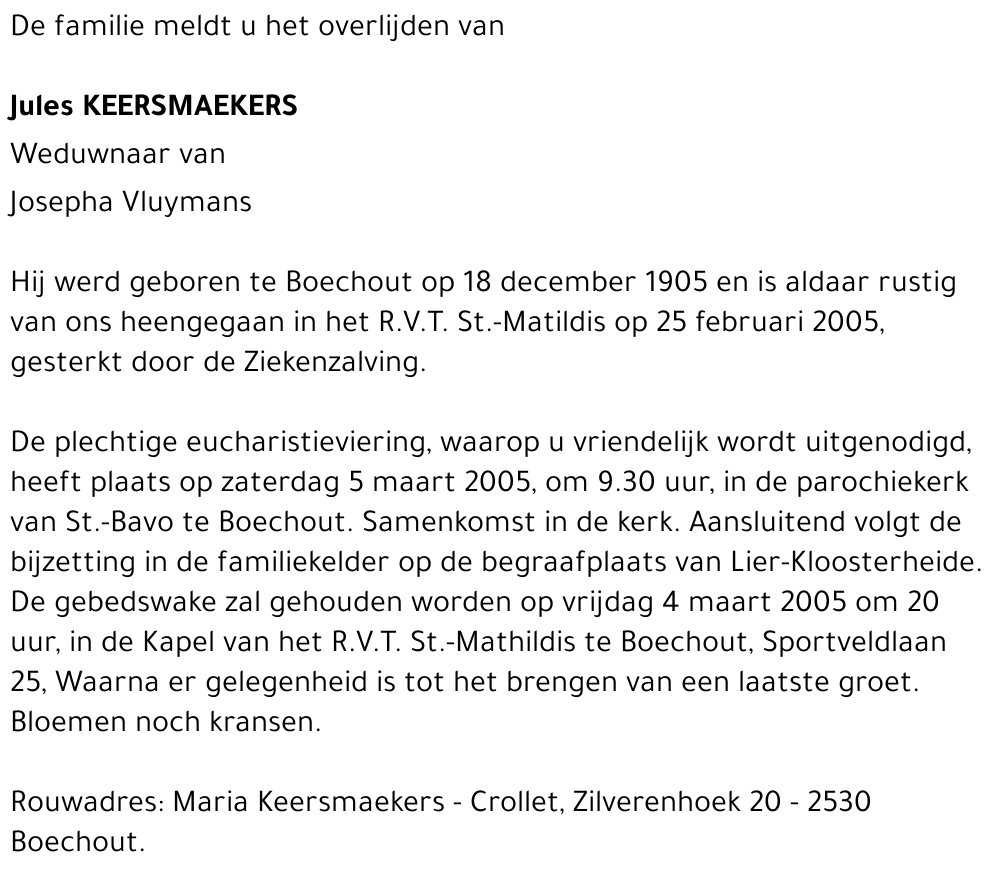 Jules Keersmaekers