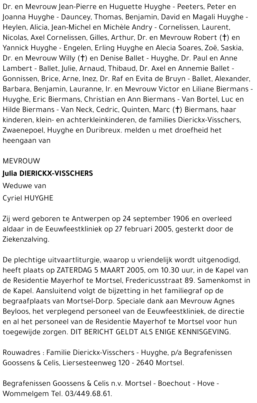 Julia Dierickx-Visschers