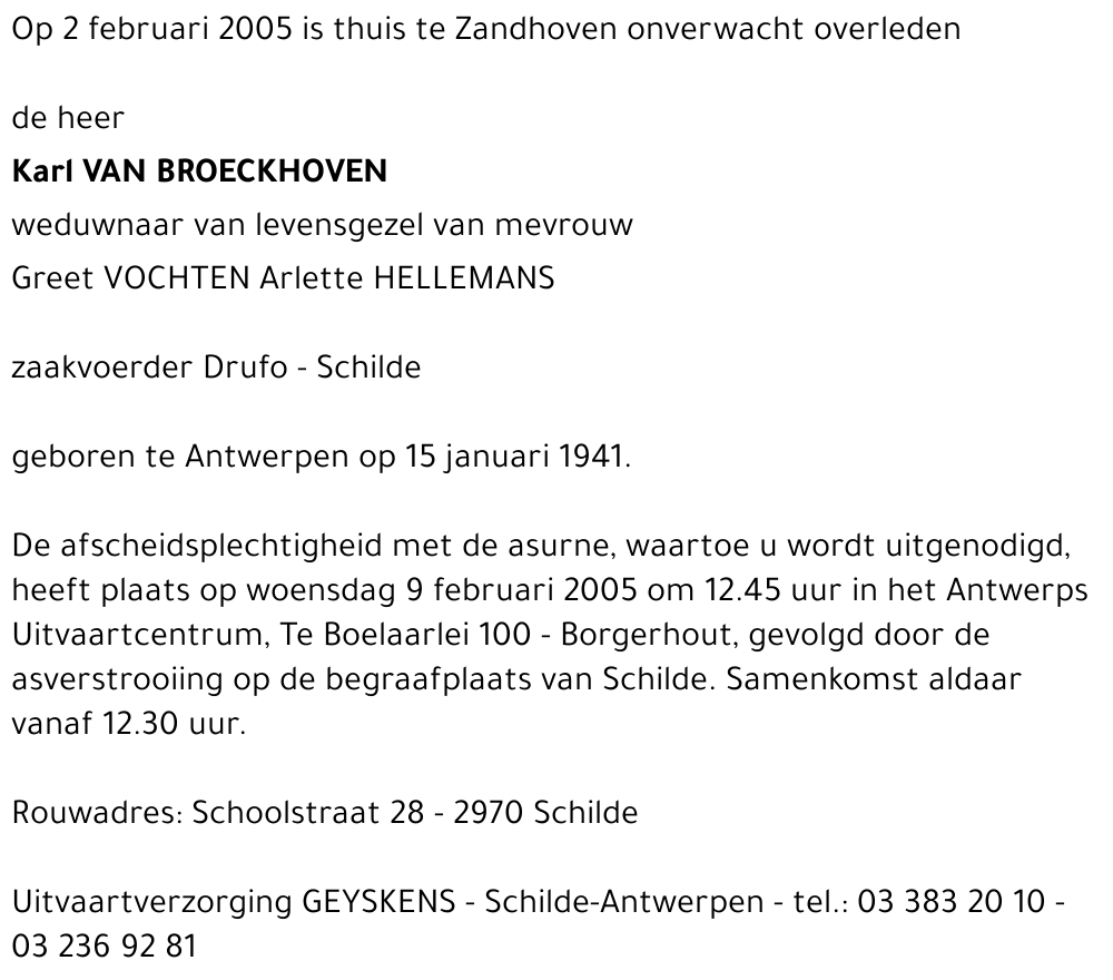 Karel Van Broeckhoven