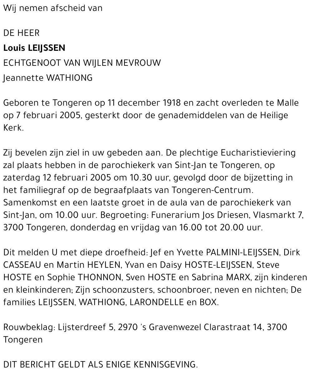 Louis Leijssen