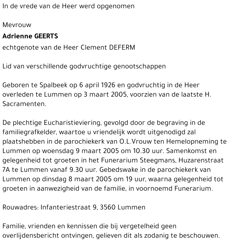Adrienne Geerts