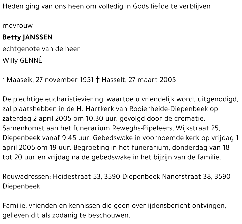 Betty Janssen