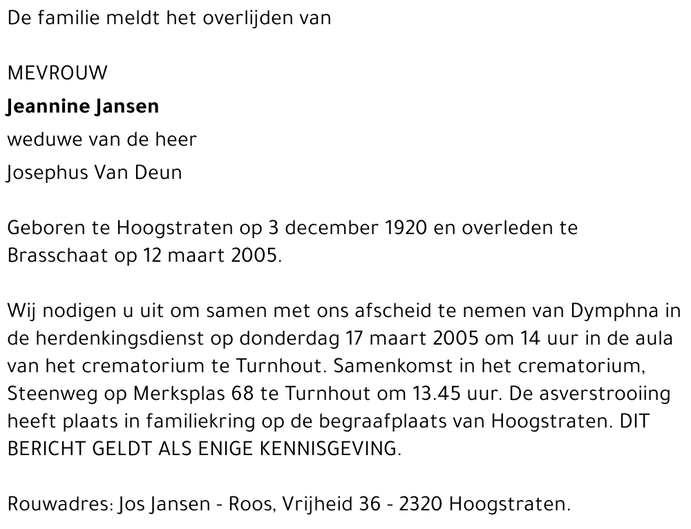 Dymphna Jansen