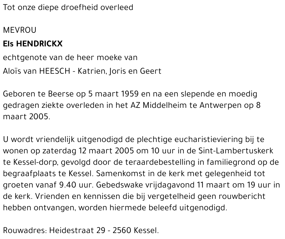 Els Hendrickx