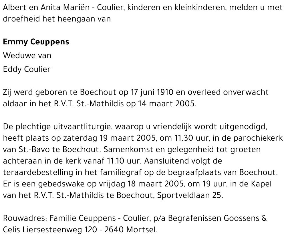 Emmy Ceuppens